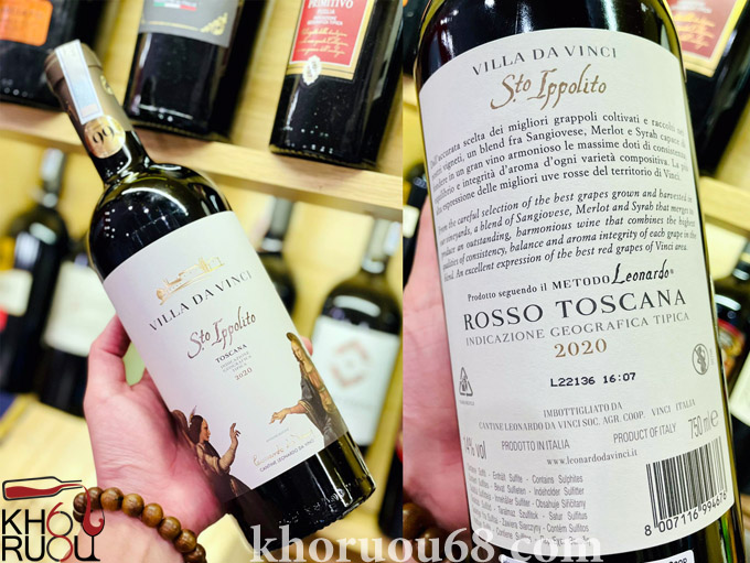 Rượu Vang Villa Da Vinci Sto Ippolito Rượu Vang Villa Da Vinci Sto Ippolito