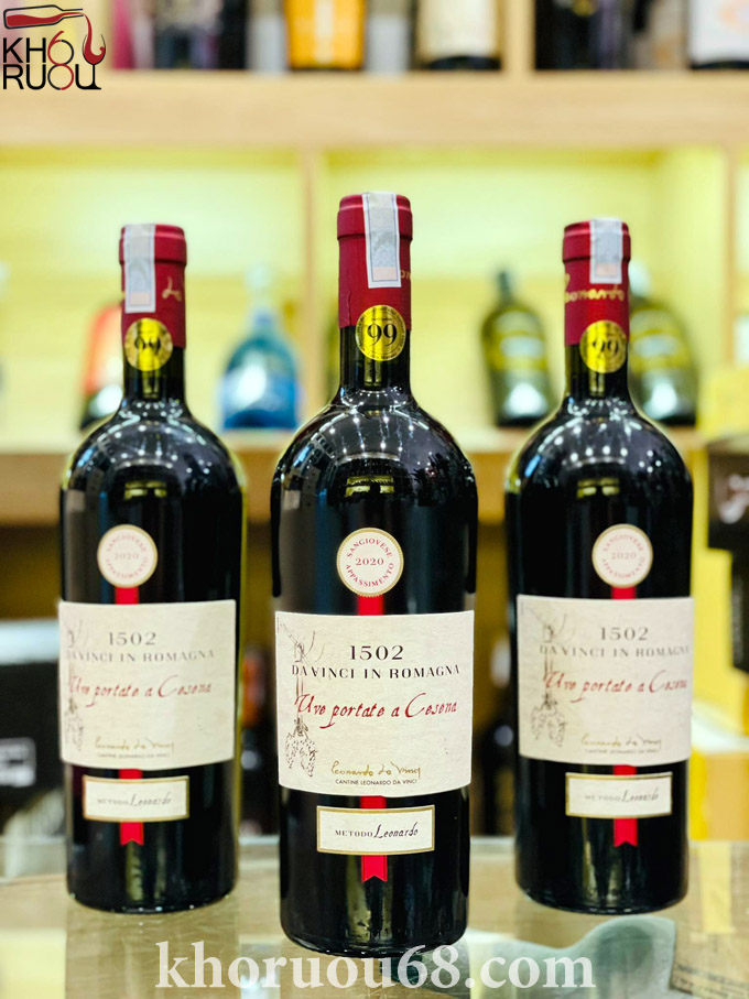 Rượu vang Uve Portate A Cesena Sangiovese Appassimento Rượu vang Uve Portate Cesena Sangiovese Appassimento