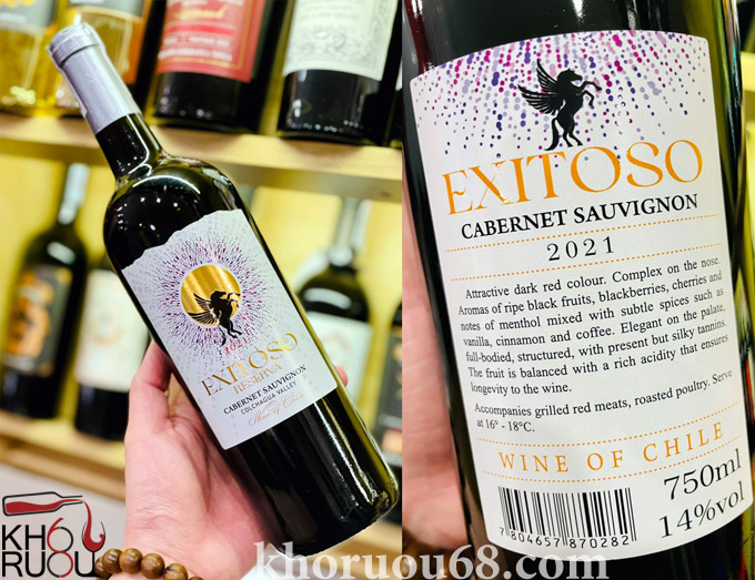 Rượu vang Exitoso Reserva