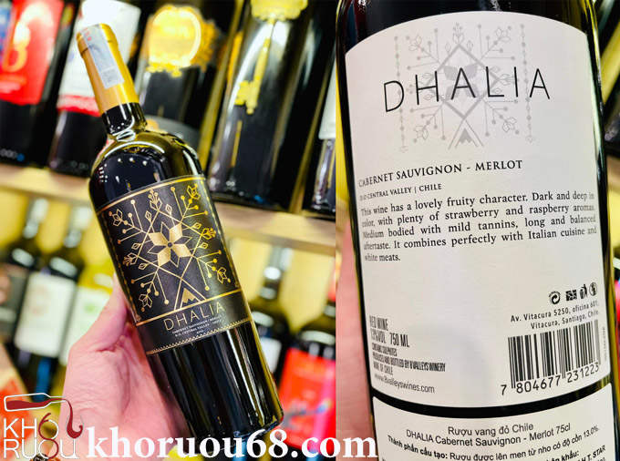 Rượu vang Dhalia Rượu vang Dhalia