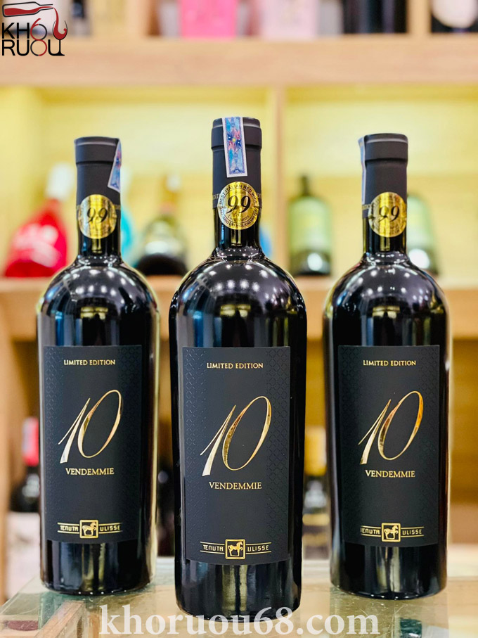 ruou vang do 10 vendemmie tenuta ulisses