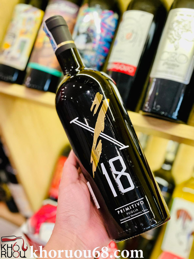 ruou vang x18 primitivo