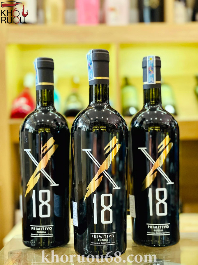 x18 primitivo puglia