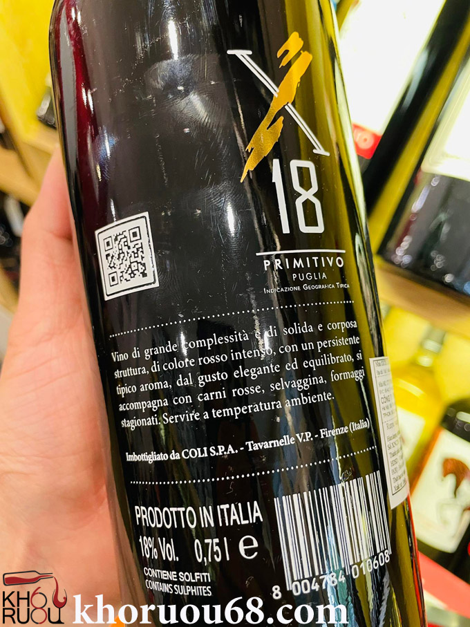 x18 primitivo