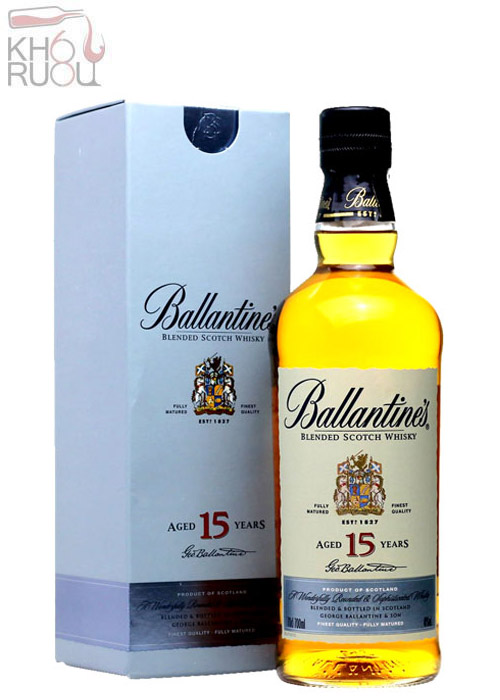 rượu Ballantines 15 năm