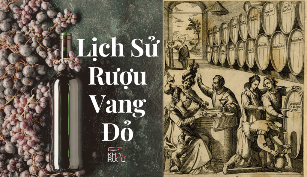 Giới thiệu về lịch sử của rượu vang đỏ