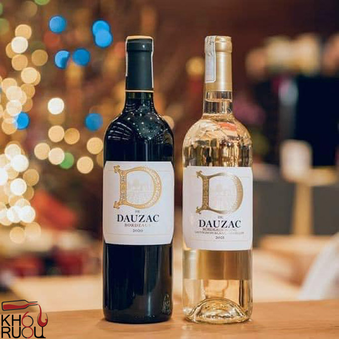 Rượu vang Pháp D de Dauzac Blanc d de dauzac