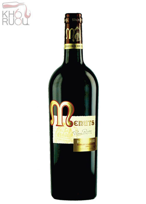 Rượu vang Menuts Bordeaux AOC