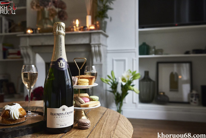 Rượu Champagne Beaumont Des Crayères Grand Rosé Brut ruou champagne beaumont des crayeres grand rose brut