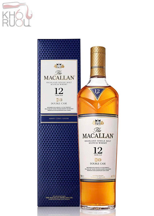 Rượu Macallan 12 Năm Double Cask UK