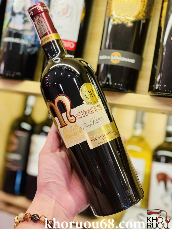 Rượu vang Menuts Bordeaux AOC