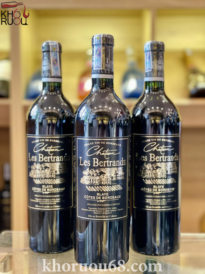 Rượu vang Château Les Bertrands Rượu vang Château Les Bertrands