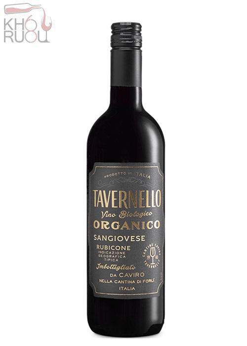 Rượu Vang Ý Tavernello Organico Sangiovese Rubicone