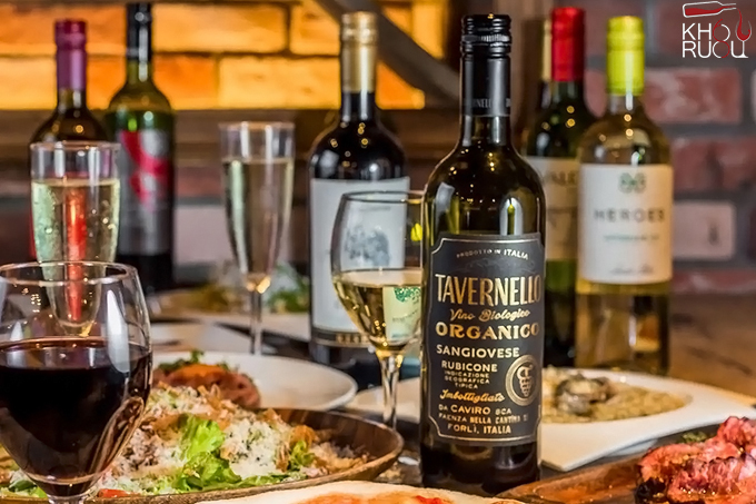Rượu Vang Ý Tavernello Organico Sangiovese Rubicone