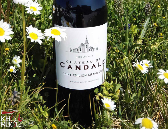 Rượu Vang Pháp Chateau De Candale Rượu Vang Pháp Chateau De Candale