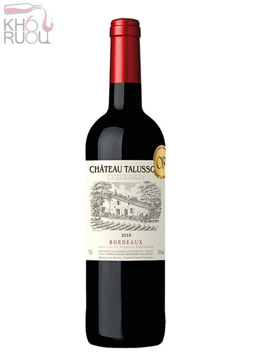 vang-chateau-talusson Rượu vang Chateau Talusson Bordeaux