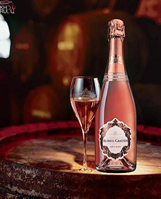 Rượu Champagne Sâm Panh Alfred Gratien Brut Rosé