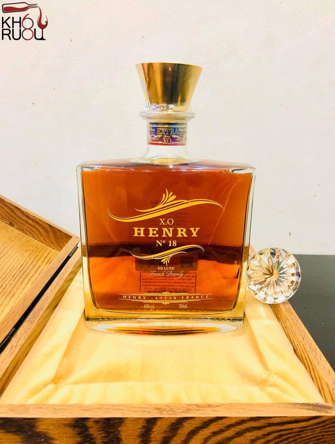 Rượu Brandy XO Henry N18 Deluxe Rượu Brandy XO Henry N18 Deluxe