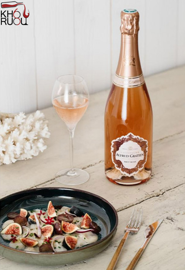 Rượu Champagne Sâm Panh Alfred Gratien Brut Rosé