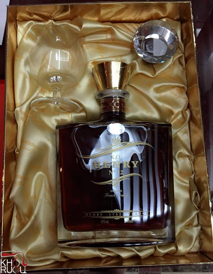 Rượu Brandy XO Henry N12 Deluxe