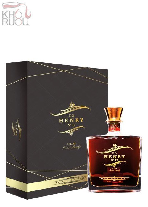 Rượu Brandy XO Henry N12 Deluxe