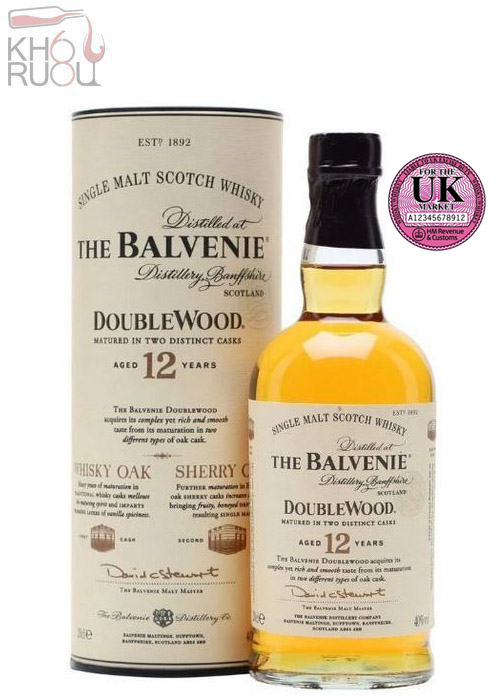Rượu Balvenie 12 UK