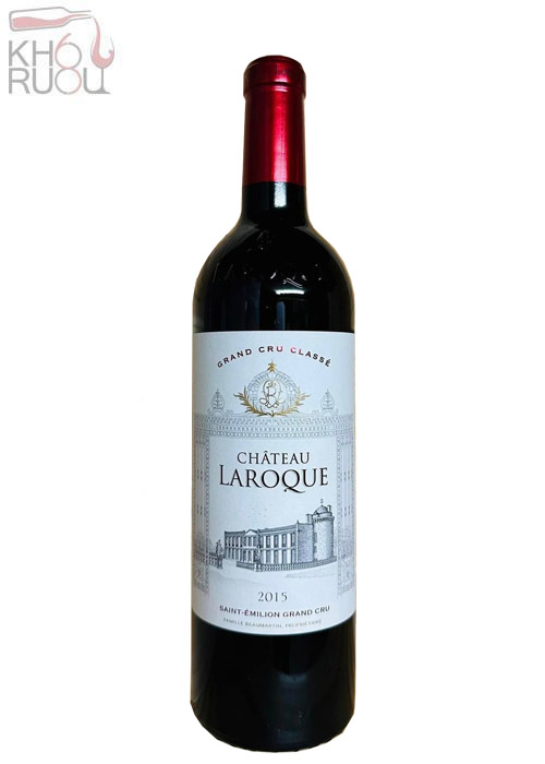 Rượu vang Pháp Chateau Laroque 2015 Gran Cru Classe