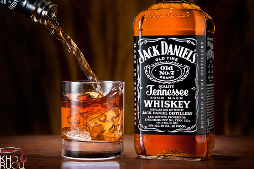 Rượu ngoại giá dưới 500k Rượu Jack Daniel's No 7