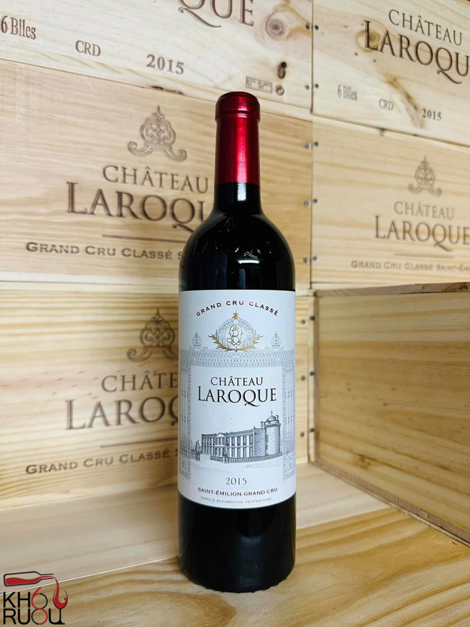 Rượu vang Pháp Chateau Laroque 2015 Gran Cru Classe