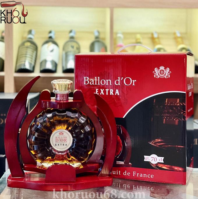 Rượu Ballon Dor XO Extra Kệ Gỗ