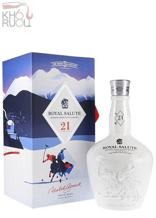Rượu Chivas 21 Snow Polo Limited ruou chivas polo
