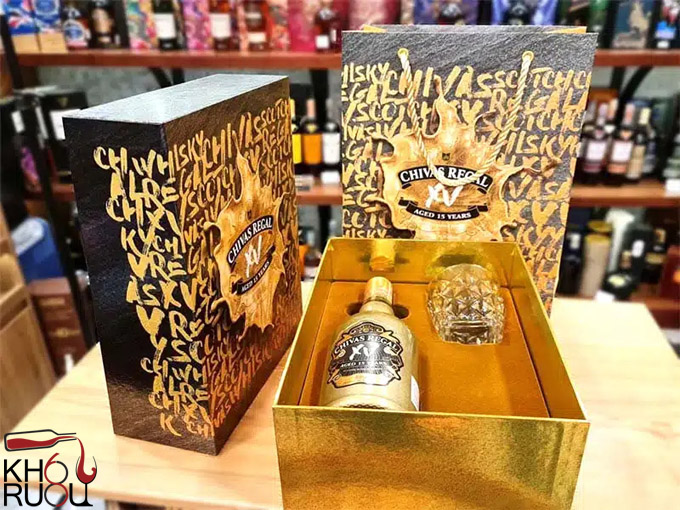 Rượu Chivas XV Samurai Rượu Chivas XV Hộp Quà 2021
