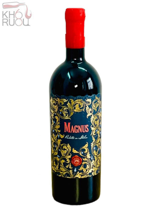 Rượu Vang Ý Otto Borghi 8 Rượu vang Ý Magnus Vino Rosso