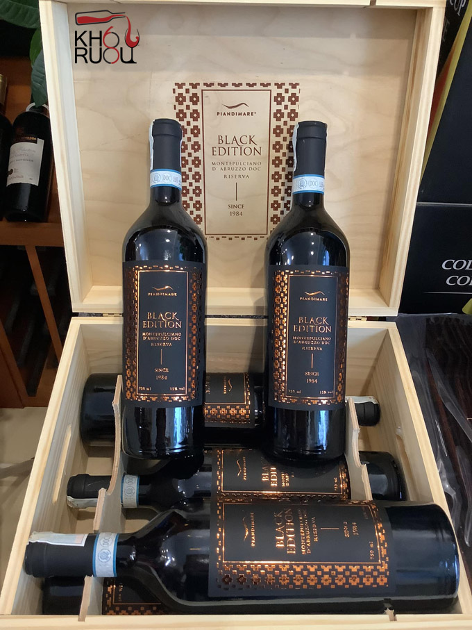 vang Black Edition Montepulciano D'abruzzo DOC Riserva