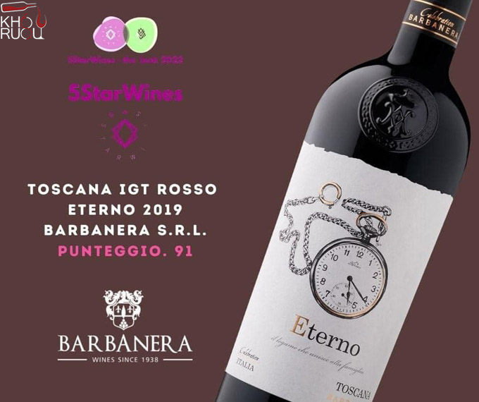 Rượu vang Eterno Toscana Rượu vang Eterno Toscana