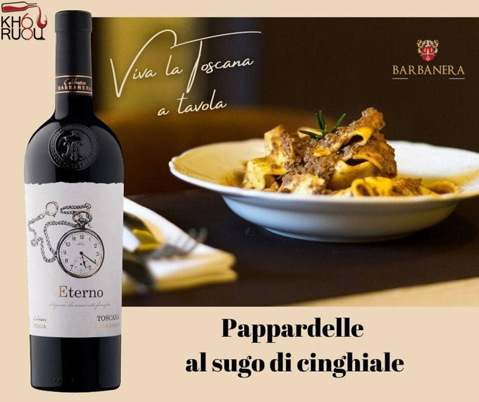 Rượu vang Eterno Toscana