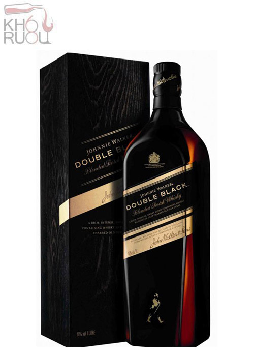Rượu Johnnie Walker Double Black 1L