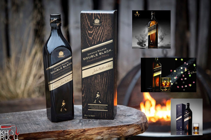 Rượu Johnnie Walker Double Black 1L