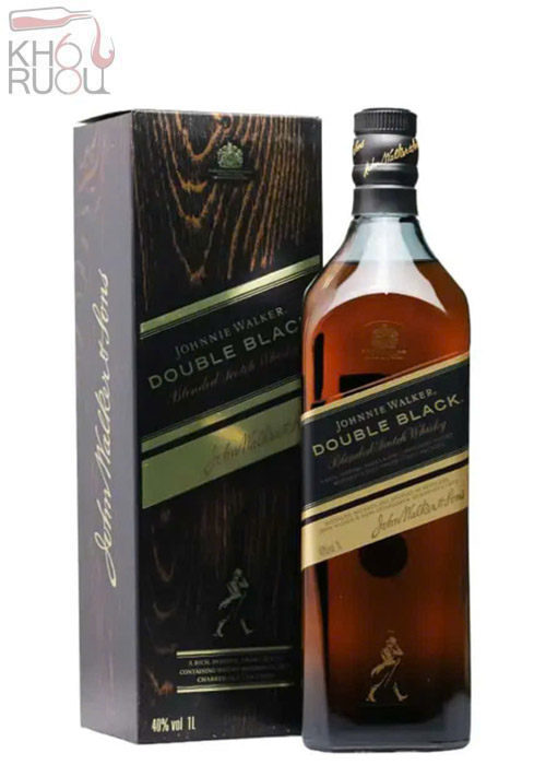 Rượu Johnnie Walker Double Black 1L