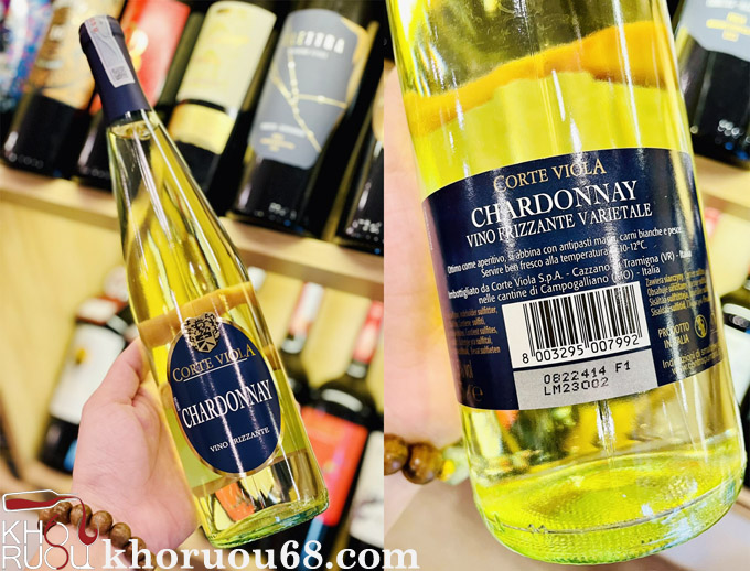 Rượu vang trắng Corte Viola Chardonnay Rượu vang trắng Corte Viola Chardonnay