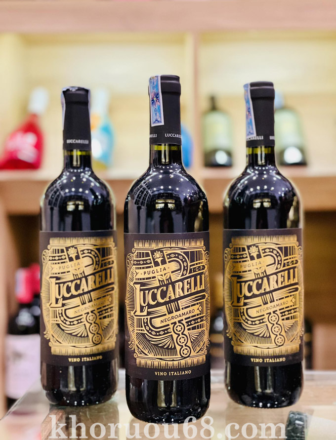 Rượu Vang Luccarelli Negroamaro Vintage Edition Rượu Vang Luccarelli Negroamaro Vintage Edition