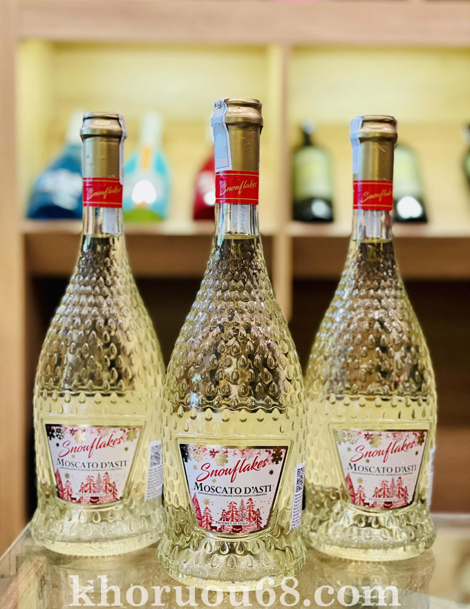 Rượu vang Moscato D'Asti Snowflakes DOCG