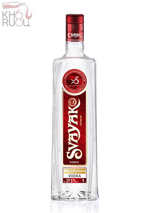 Rượu Vodka Svayak Premium 1L