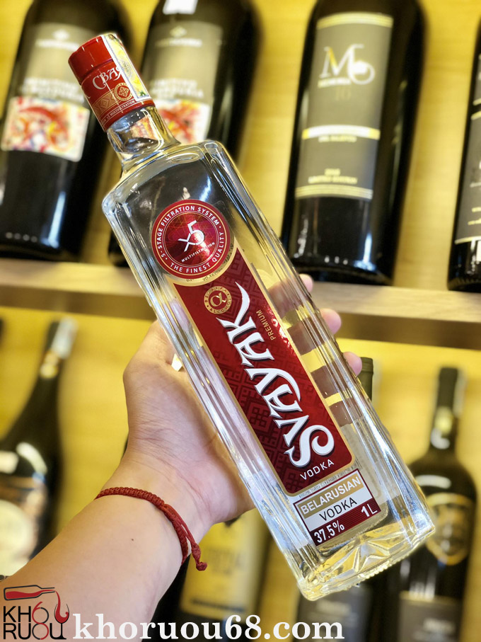 Rượu Vodka Svayak Premium 1L