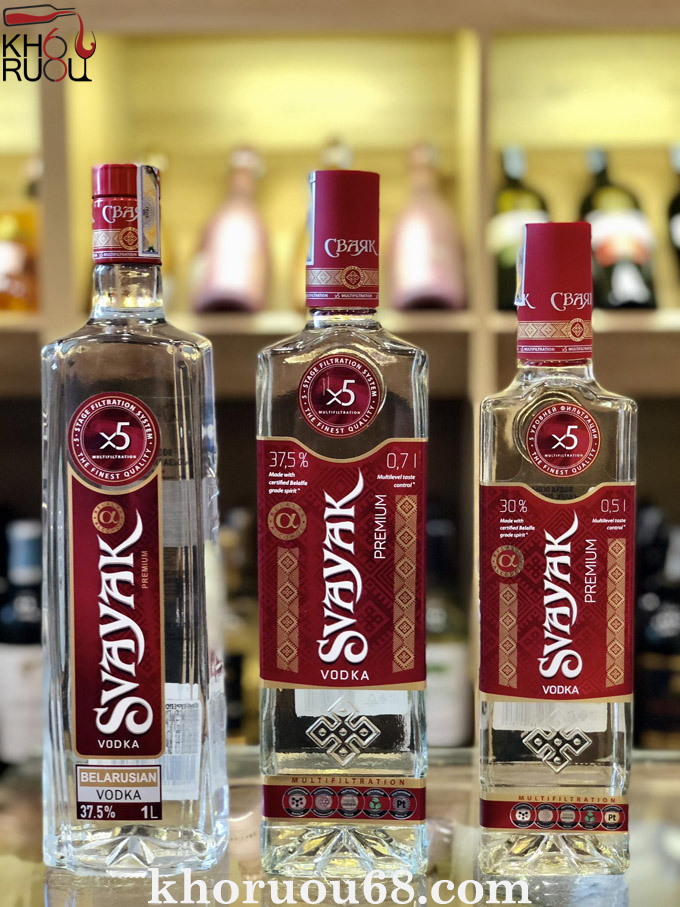 Rượu Vodka Svayak Premium