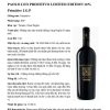 Rượu vang Paolo Leo Primitivo Limited Edition