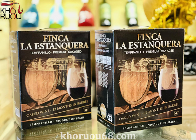 Rượu vang Serena Cabernet Sauvignon Rượu Vang Bịch Finca La Estanquera