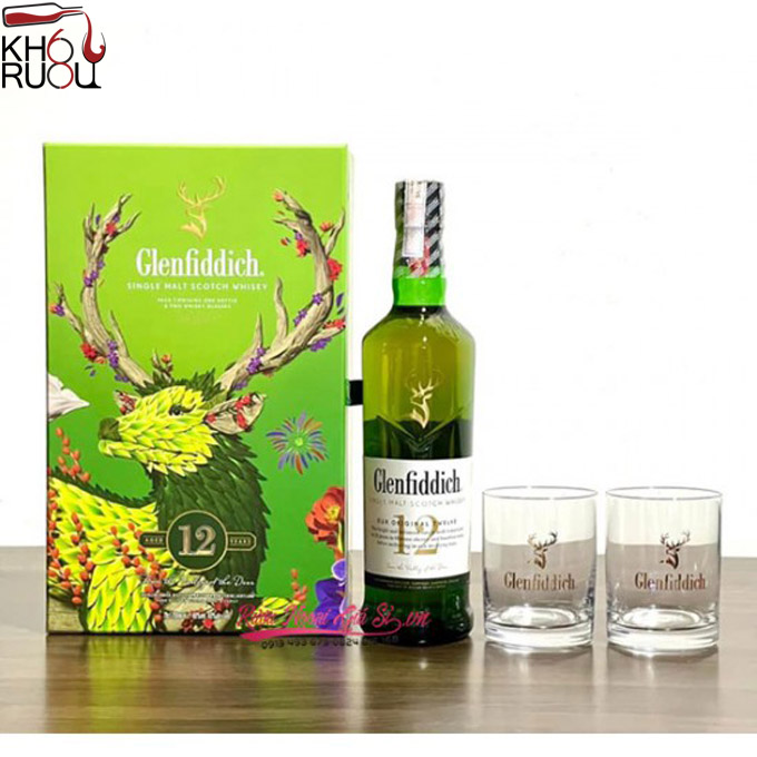 Glenfiddich 12 Năm Hộp Quà Tết 2024