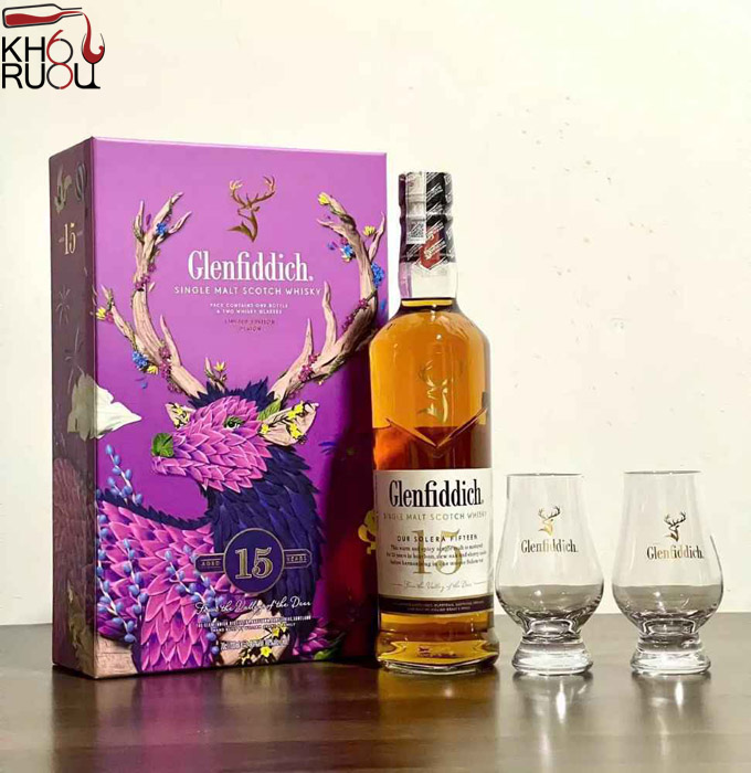 Glenfiddich 15 Năm Hộp Quà Tết 2024
