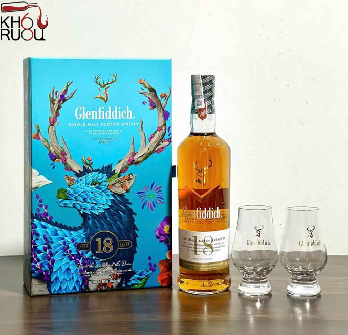 Glenfiddich 18 Năm Hộp Quà Tết 2024